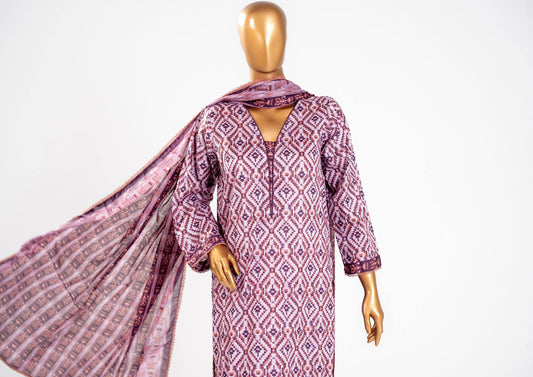 Mahira Essential Printed 3-Piece – Article [MEH-D-26507]