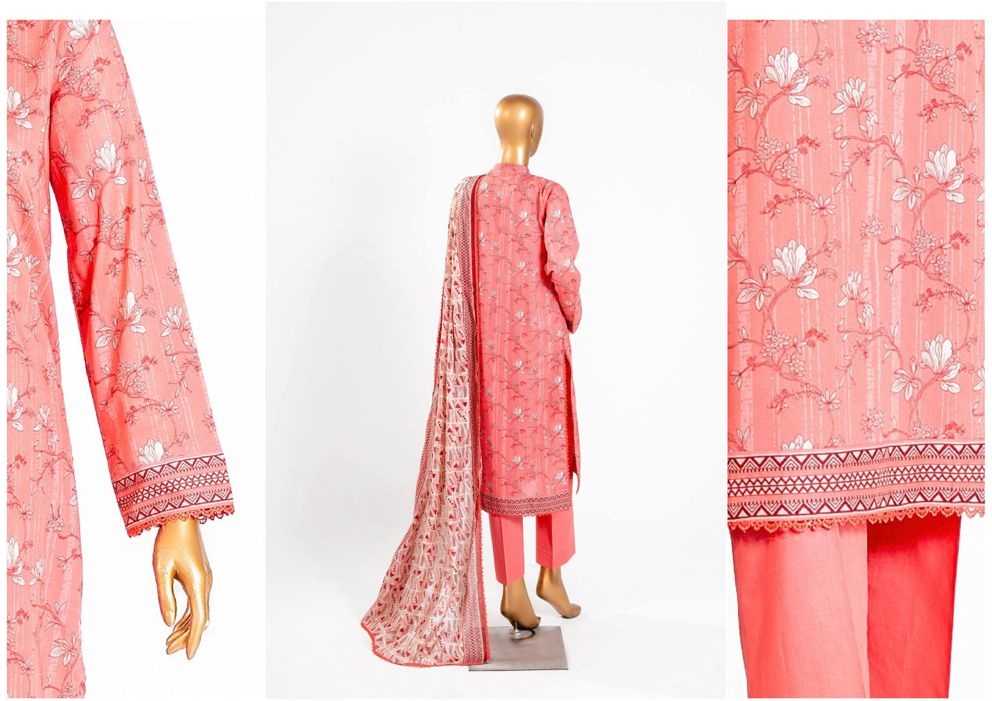 Mahira Essential Printed 3-Piece – Article [MEH-D-26509]