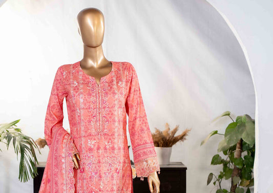 Mehak Premium Embroidery 3-Piece – Article [MEK-E-250148]