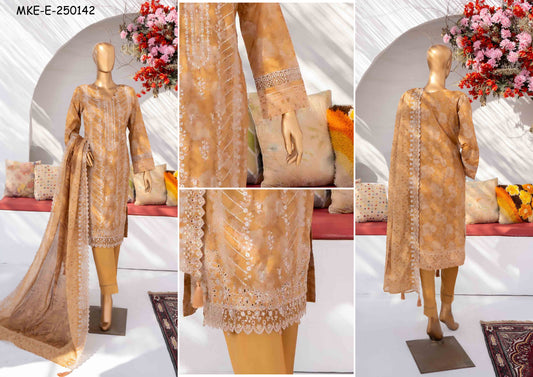 Mehak Premium Embroidered 3-Piece [MKE-E-250142]