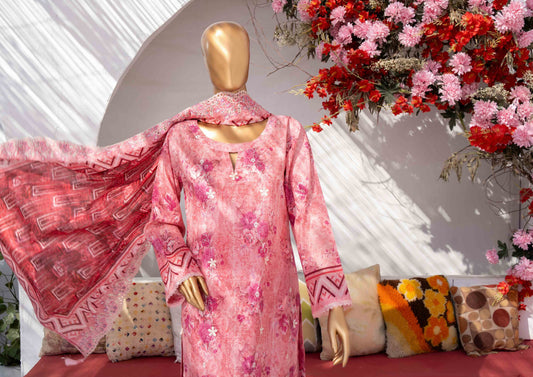 Mehak Premium Embroidered 3-Piece MKE-E-250147