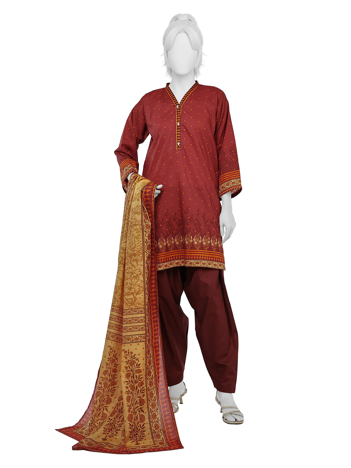 Panjnad Premium Printed 3-Piece – Article [PLU-1169U]