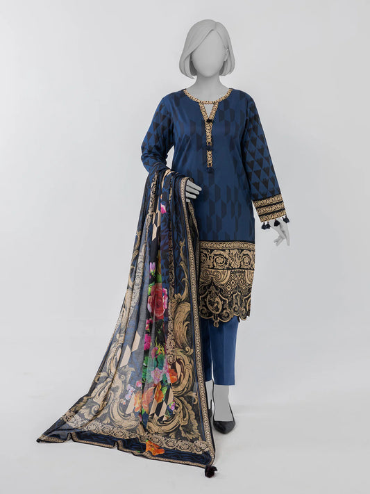 Panjnad Premium Printed 3-Piece – Article [PLU-1302U]