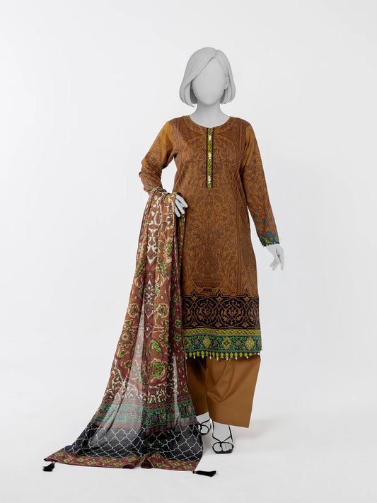 Panjnad Premium Printed 3-Piece – Article [PLU-1325U]