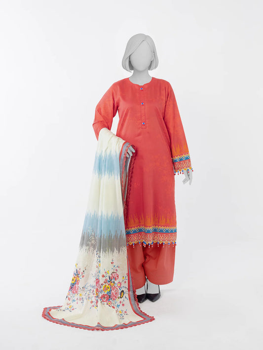 Panjnad Premium Printed 3-Piece – Article [PLU-1465U]