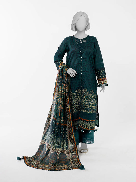 Panjnad Premium Printed 3-Piece – Article [PLU-1527U]