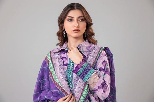 Zesh Premium Embroidery 3-Piece –  Article [ZPL-CM-26-0011]