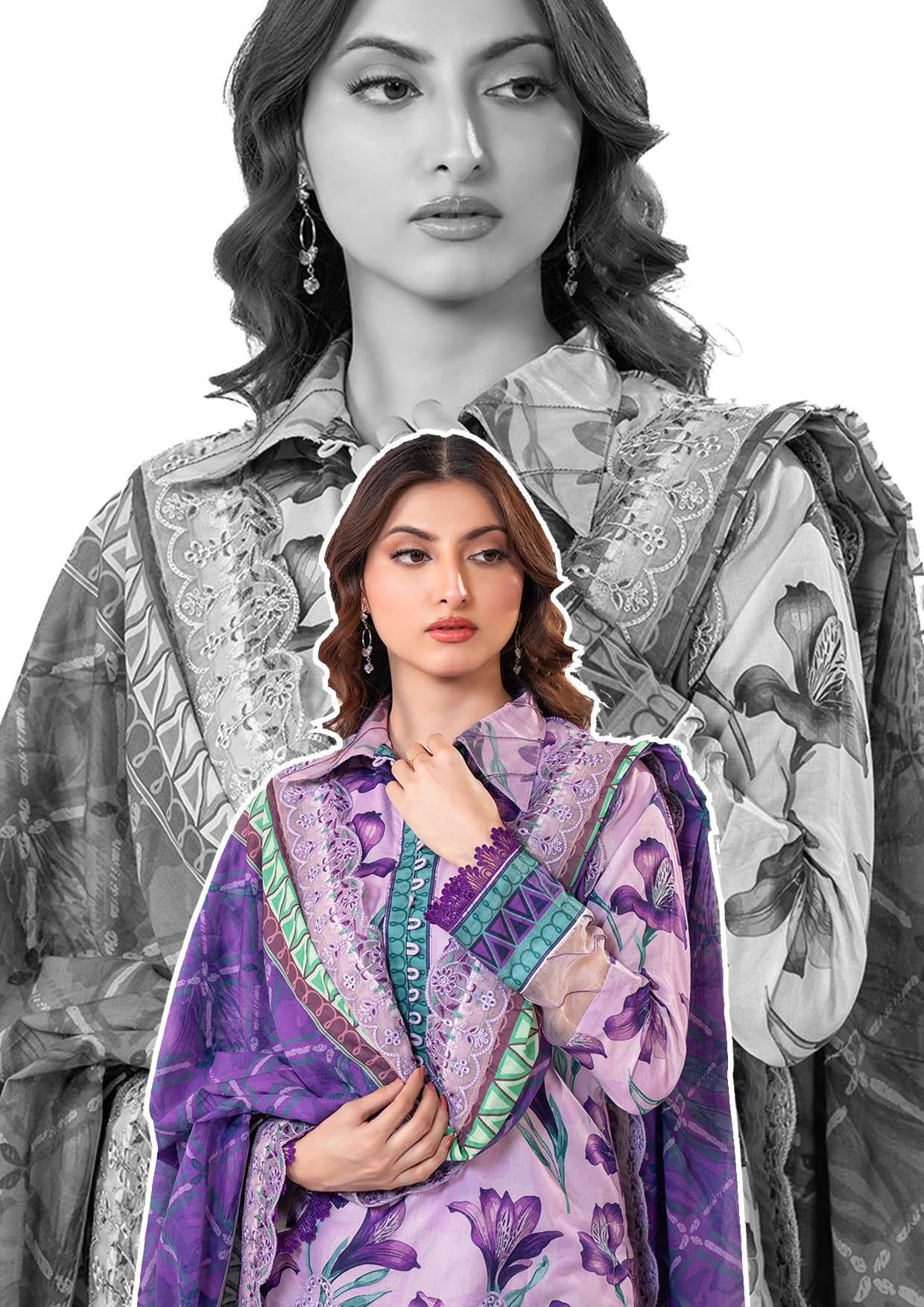 Zesh Premium Embroidery 3-Piece –  Article [ZPL-CM-26-0011]