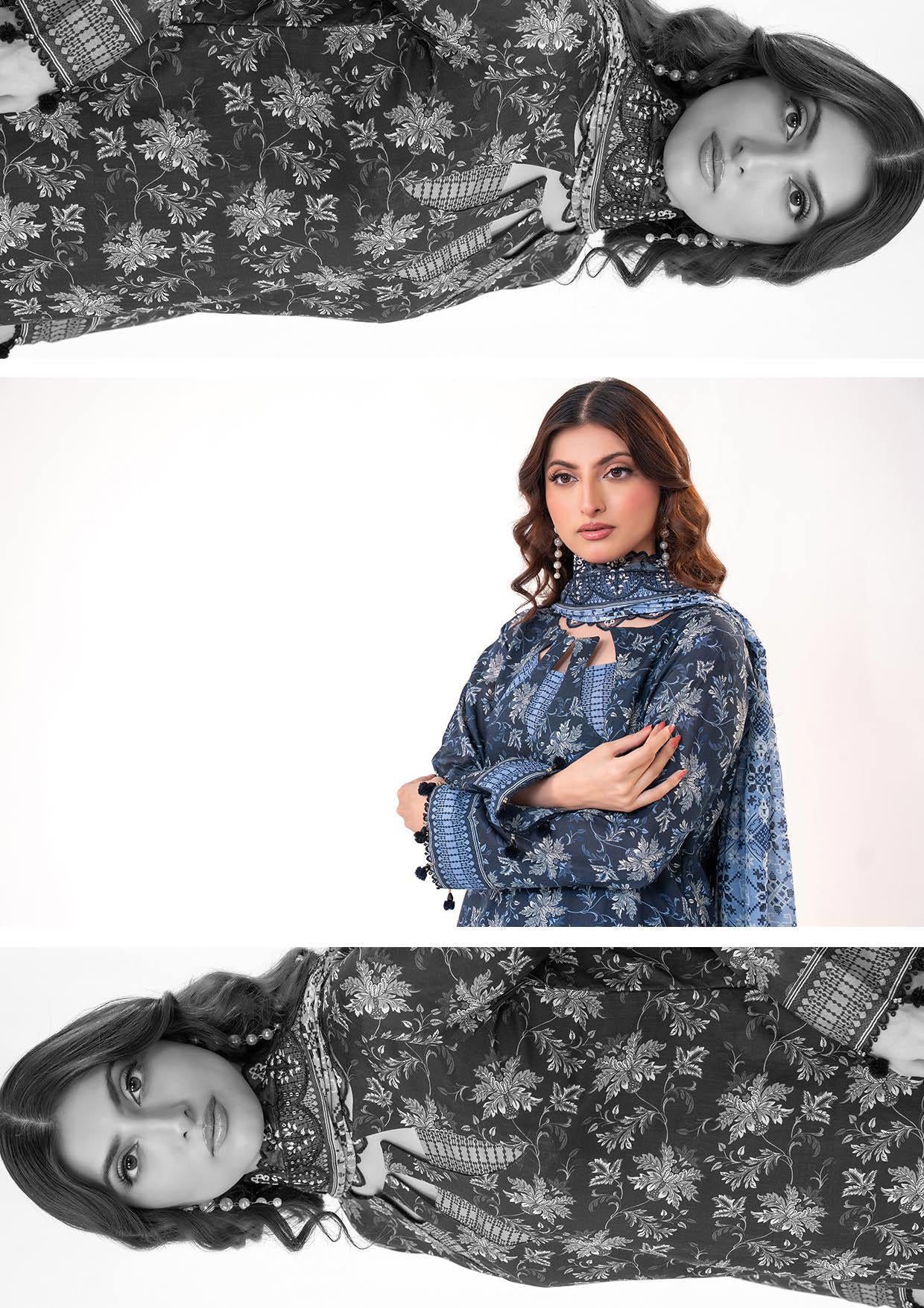 Zesh Premium Embroidery 3-Piece –  Article [ZPL-CM-26-0029]