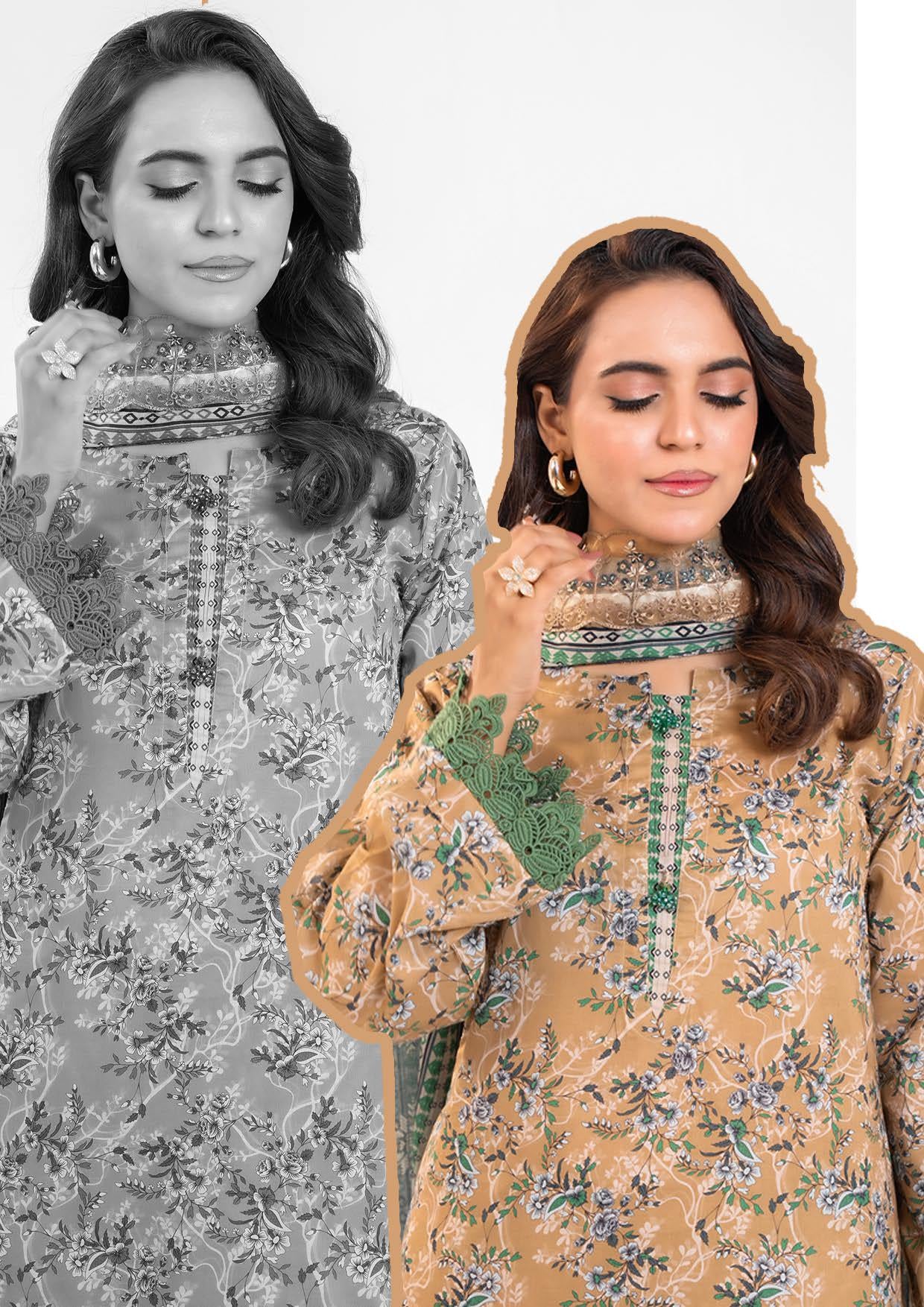 Zesh Premium Embroidery 3-Piece –  Article [ZPL-CM-26-0035]