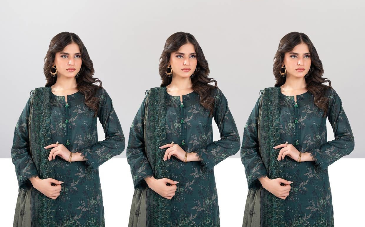 Zesh Premium Embroidery 3-Piece –  Article [ZPL-CM-26-0049]