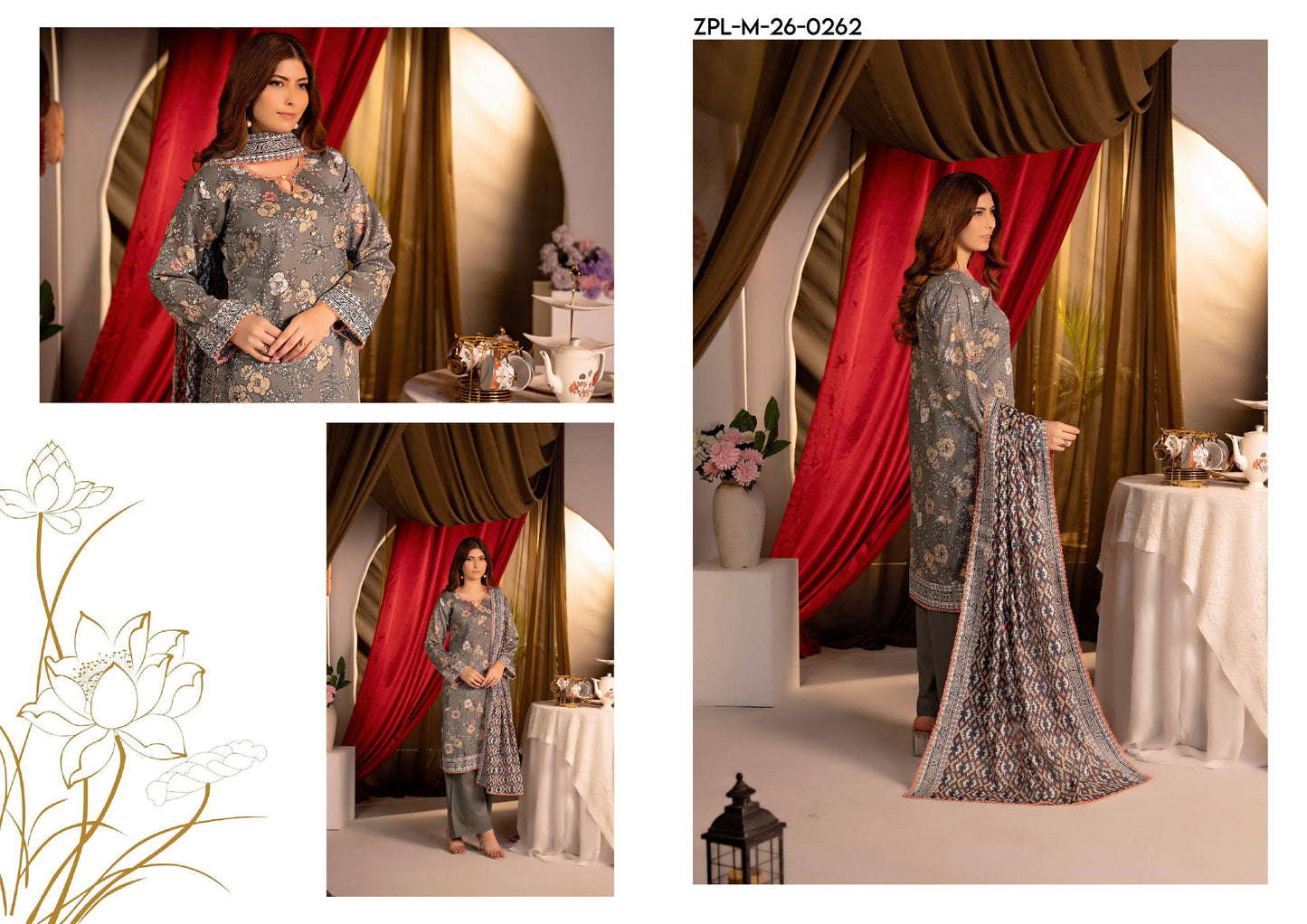 Zesh Premium Printed 3-Piece – Article [ZPL-M-26-0262]